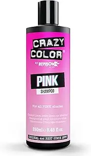 Crazy Color Shampoo For Coloured Hair, Pink, 250 ml