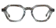 LA Eyeworks Goodall 616 Men's Glasses White Size 49 - Private Health Rebate - Blue Light Block Available