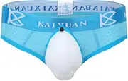 [Silldedr] Men's Jockstrap Mesh Thong Pouch Underwear Low Waist Thong Sexy Breathable Thickened Cotton