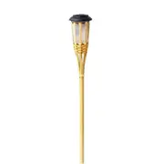 Bamboo Solar Flame Lights - Torch Design, 12 Led Beads - SNNGV