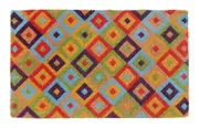 Saman Multicolor 100% Coir Doormat Welcome Mat Entry Mat - Entry Mat, Welcome Mat, Door mat, Non Slip, Anti Slip, Front Door, Waterproof, Durable