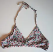 Crewcuts Girl's Liberty String Halter Bikini Top in Phoebe Floral 12 JCrew