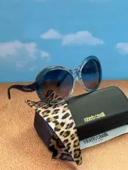 NEW Roberto Cavalli RC734S 86B Full Moon Blue Gradient Sunglasses 60-17-135mm