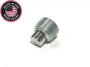 Renascent Mfg 1/8" NPT galvanized magnetic drain plug Harley Davidson PN 739A