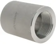3" NPT High Pressure Forged Steel Coupling Pipe Thread 3000 Fitting