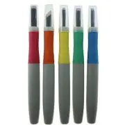 Michihamono 5pc Color Coded Basic Wood Carving Gouges & Chisels Tool Kit