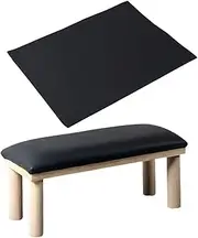 harayaa Nail Arm Rest Cushion Manicure Hand Rest Stand Salon Wood Soft Nail Art Equipment Portable Practical Nail Armrest Hand Pillow, Black