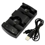 2 In 1 Dual Charging Station Charger Dock For PS3/PS3 Move Controller Accessory