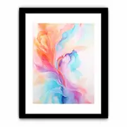 Pretty Abstract Modern Art Art Framed print