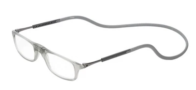 Calabria SP03 Snap Magnetic Reading Glasses Blue Light +1.50 Crystal Grey Adjust