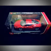 在飛比找蝦皮購物優惠-1/18 ferrari 法拉利488GTB bburago