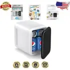 Ultra-Quiet 4L Mini Fridge - Personal Cooler & Warmer for Beauty Essentials