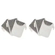 6 Pcs Soap Saver Pouch,Exfoliating Soap Bag Body Scrubber Exfoliator Sponge1242