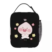 c511 Funky Apeach Lunch Bags Insulated Lunch Tote Waterproof Bento Box Resuable Picnic Bags for Woman Work Children School k511