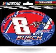 Rico Industries NASCAR Racing Kyle Busch Badge Magnet