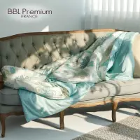 在飛比找momo購物網優惠-【BBL Premium】100%天絲印花鋅力綿涼被-幸福蒲