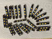 (25) WARM WHITE 43MM-6.3V-LED FESTOON LAMPS/MR65-MR66-MR67-MR71 - McIntosh DIAL