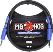 PHSC3 High Performance 14 Gauge 9.2Mm 1/4" Speaker Cable, 3 Feet