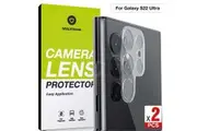 MAXSHIELD For Samsung Galaxy S22 Ultra 5G Camera Lens Screen Glass Protector-For Galaxy S22 Ultra-Clear-2 PCS