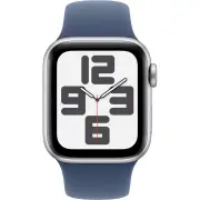 Apple Watch SE 40mm Silver Aluminium Case GPS + Cellular Sport Band (S/M) [2024]