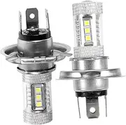 CHILDWEET Replacement Headlight Bulbs Car Light Bulb Led Headlight Led Light H4 80w Fog Titanium Alloy
