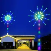 Bluetooth Smart Fireworks LED Light Bedroom RGB LED Strip Lights with App Remote