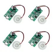 4Pcs 20MM Ultrasonic Mist Maker Fogger Atomizer Transducer Atomizer Film Plate Accessories Humidifi Green