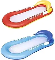 Swim Ring Airbeds Swimming Pool Float, Inflatable Mesh Bag Inflatable Sofa Floating Row, Adult Inflatable Swimming Ring PVC LWX