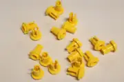 18 Lego Yellow, Projectile Launcher Part, Rapid Shooter Trigger Small 308