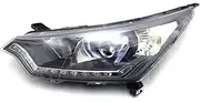 Front Bumper Headlight Headlamp Head Light Head Lamp Assembly Compatible With Dongfeng AX7 2015 2016 2017(Left side)