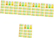 jojofuny 5sets Adhesive Arrow Labels Indication Stickers for Direction Warning Safety Tags for Organizing and Labeling Needs Practical Easy to Use 120pcs*5