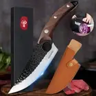 6 in Cleaver Knife Chopper Master Chef Butcher Meat Bone Vegetable Kitchen Steel