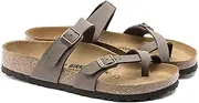 [Birkenstock] Mayari Birko-Flor Mocca Sandals - 39 R Brown