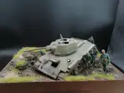 Diorama scenery 1:35 Built & Painted