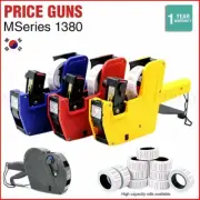 Price Tag Guns Labels Tags Sticker 8 Digits MSeries 1380 EOS MX5500 800x/Roll