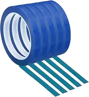 uxcell 5 Pack Whiteboard Tape, 11mm 7/16" Width Art Tape Dry Erase Board Pinstripe Thin Tape for Graphic Chart Grid Drafting Electrical Marking, Blue