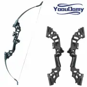 Archery Takedown Recurve Bow with Bow Sight & Arrow Rest Hunting for Right Hand