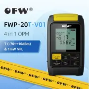 Mini 4 in 1 Multifunction Optical Power Meter, Visual Fault Locator, Network Cab