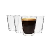 Rink Drink Double-Walled Glasses Set - 200ml - Pack of 4