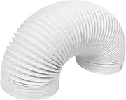 HOMSFOU Portable Dryer Vent Hose Flexible Vent Pipe Aluminum Foil Composite High-Temperature Resistance Easy to Adjust