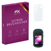 atFoliX armored film compatible with Garmin eTrex 22x glass foil 9H protective armor 03 FX-HYBRID-GLASS