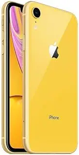 Apple iPhone XR, 256GB, Yellow - Fully Unlocked (Renewed)