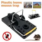 Indoor Outdoor Plastic Mouse Traps Reusable Mice Rat Trap Easy Snare Catcher