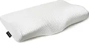 EPABO Contour Memory Foam Pillow Orthopedic Sleeping Pillows, Ergonomic Cervical Pillow for Neck Pain - for Side Sleepers, Back and Stomach Sleepers, Free Pillowcase Included (Firm & Standard Size