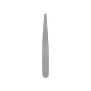 Eyebrow Tweezers Professional Hair Beauty Slanted Stainless Steel Tweezer Silver