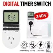 240V Digital Timer Switch Automation Socket Electric Programmable Power Clock