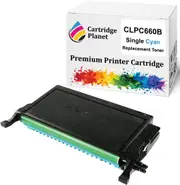 Cyan Remanufactured Toner Cartridge for Samsung CLP-C660B ST886A (5000 Pages) for Samsung CLP610ND CLP660N CLP660ND CLX6200FX CLX6200ND CLX6210FX CLX6240FX