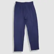$98 Eileen Fisher Women's Blue Light Weight Cropped Jersey Pants Size XXS