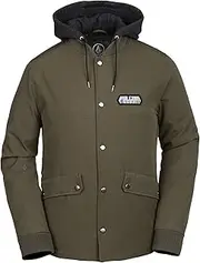 [Volcom] Men's Highstone Fleece Hooded Medium Weight Coach Jacket