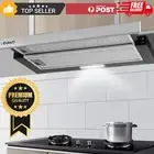 Devanti 600Mm Range Hood Slide Out Rangehood Kitchen Canopy Stainless Steel